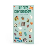 Die-Cuts Kid`s Bedroom - Kinderzimmer Stanzbögen zur...